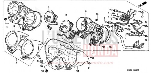 COMPTEUR CB1100SFY de 2000